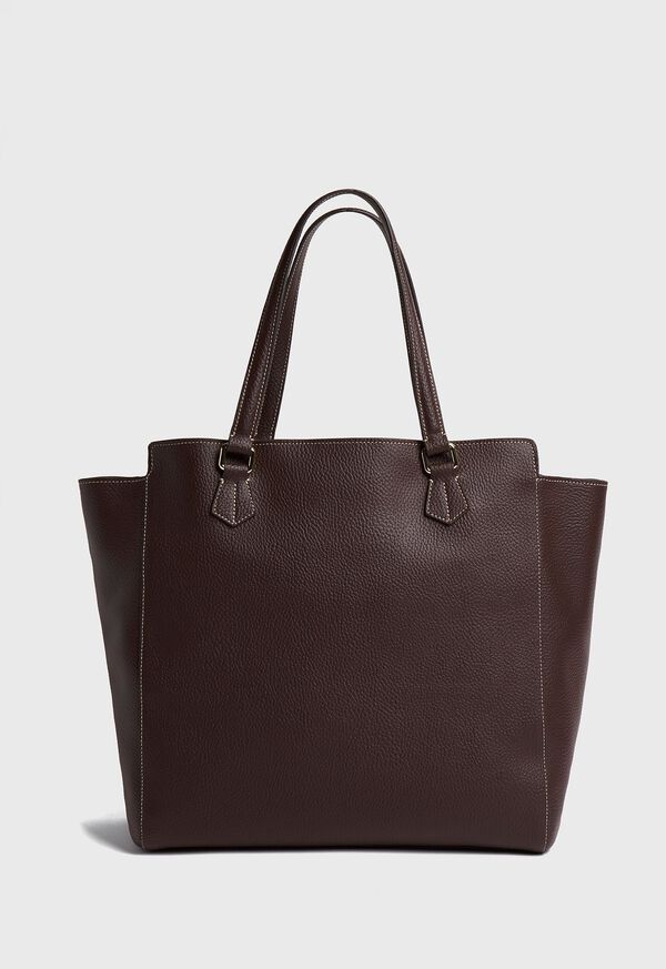 Paul Stuart Deerskin Leather Tote, image 1