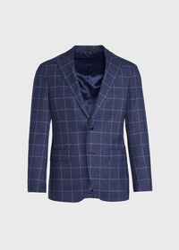 Paul Stuart Navy Pane Sport Jacket, thumbnail 1
