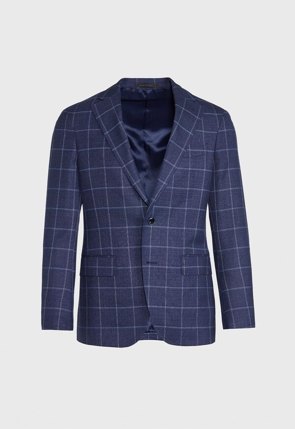 Paul Stuart Navy Pane Sport Jacket, image 1