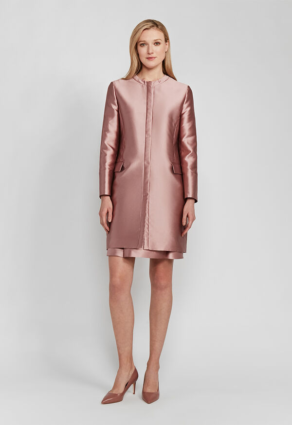 Paul Stuart Long Metallic Jacket, image 1