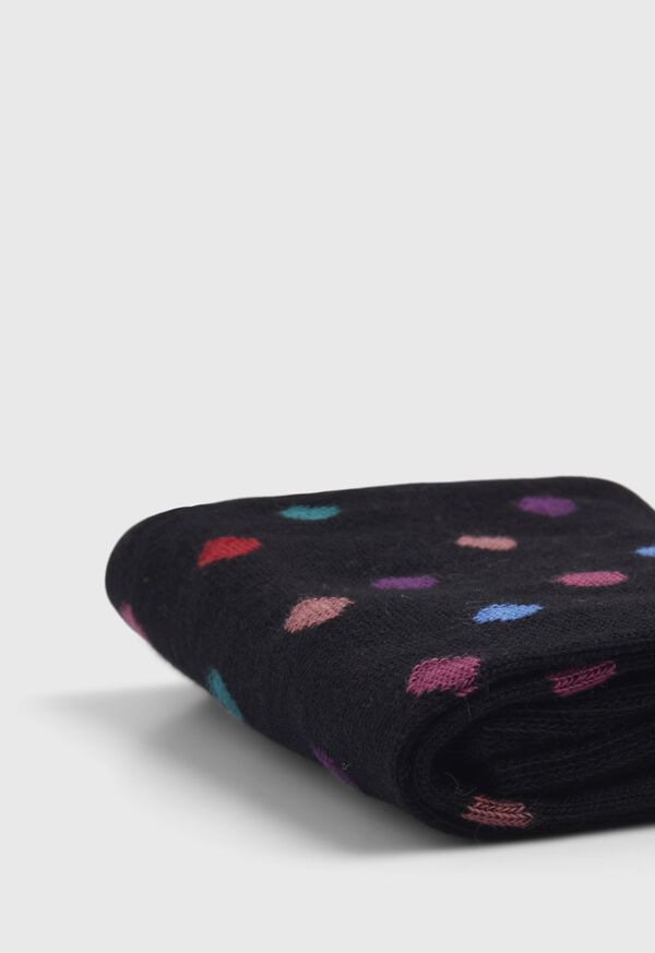 Paul Stuart Multi Color Dot Sock, image 2