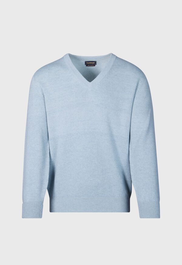 Paul Stuart Classic Cashmere V-Neck Sweater, image 1