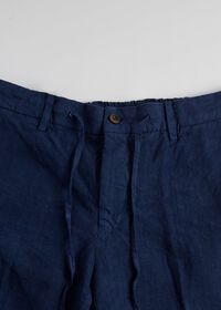 Paul Stuart Linen Drawstring Bermuda Short, thumbnail 2