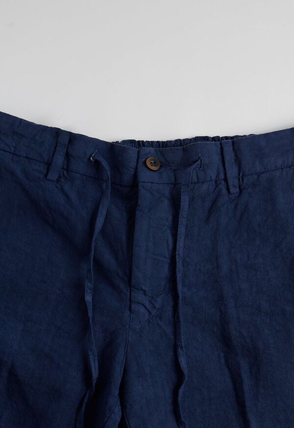 Paul Stuart Linen Drawstring Bermuda Short, image 2