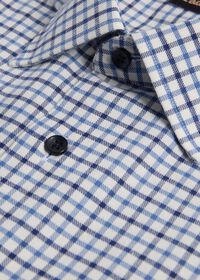 Paul Stuart Cotton Flannel Check Sport Shirt, thumbnail 2