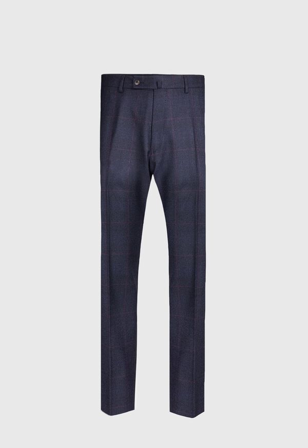 Paul Stuart Navy Plaid Soft Shoulder Suit, image 7