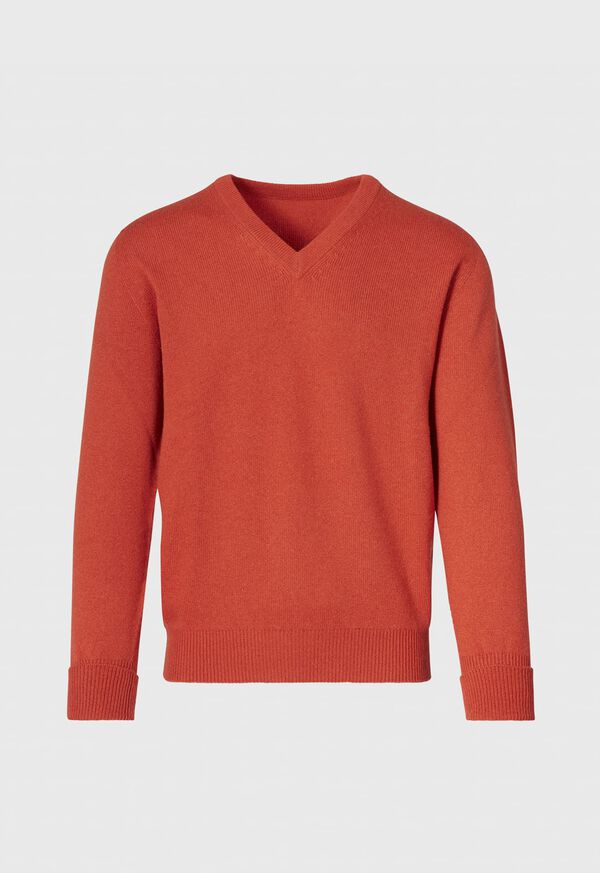 Paul Stuart Classic Cashmere V-Neck Sweater, image 33