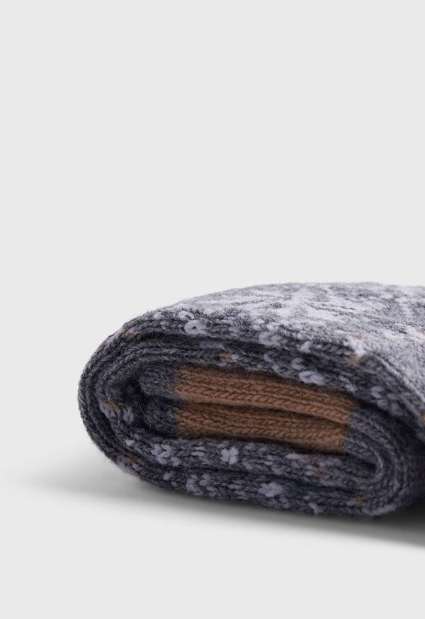 Paul Stuart Nordic Fair Isle Sock, image 2