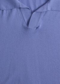 Paul Stuart Cotton Johnny Collar Knit Shirt, thumbnail 3