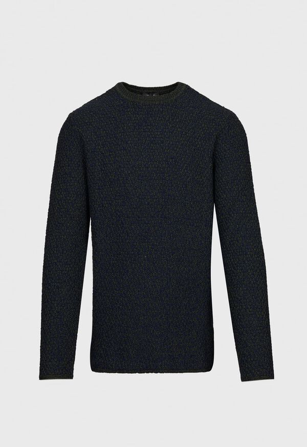 Paul Stuart Mélange Lightweight Crew Neck Sweater, image 1