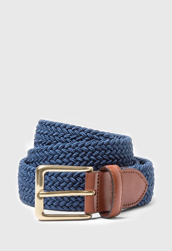 Paul Stuart Braided Stretch Nylon Belt, image 14