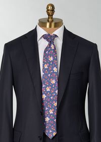 Paul Stuart Tossed Floral Tie, thumbnail 2