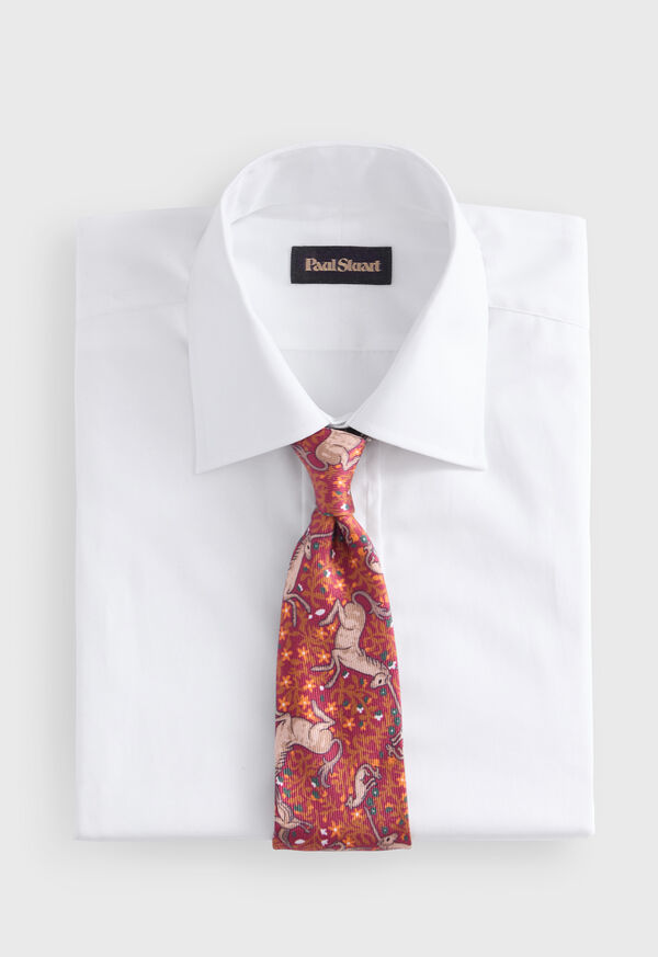Paul Stuart Silk Print Tie, image 2