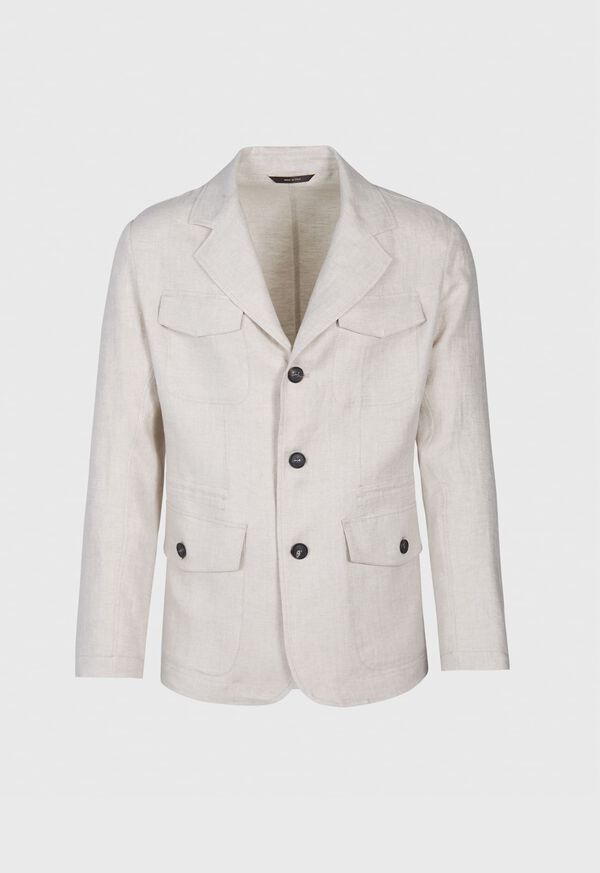 Paul Stuart Linen Shirtweight Field Jacket, image 1