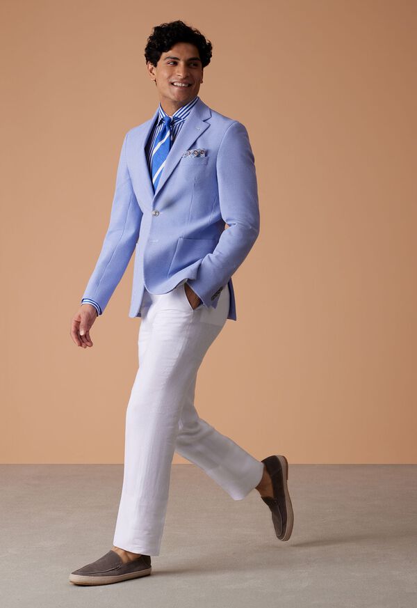 Paul Stuart Linen Solid Dress Trouser, image 2