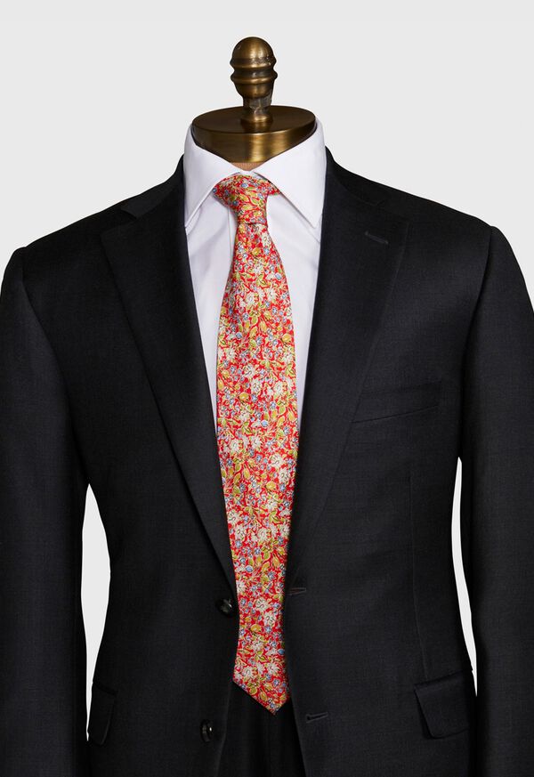 Paul Stuart Floral Silk Tie, image 2