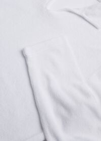 Paul Stuart Johnny Collar Cotton Terry Pullover, thumbnail 3