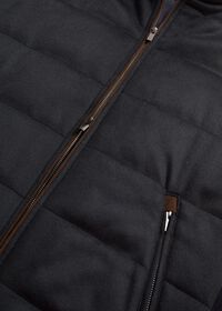 Paul Stuart Cashmere Vest with Jersey Knit Sides, thumbnail 2