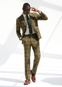 Paul Stuart Plaid Two Button Suit, thumbnail 12