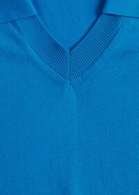 Paul Stuart Organic Cotton Open Collar Polo, thumbnail 2