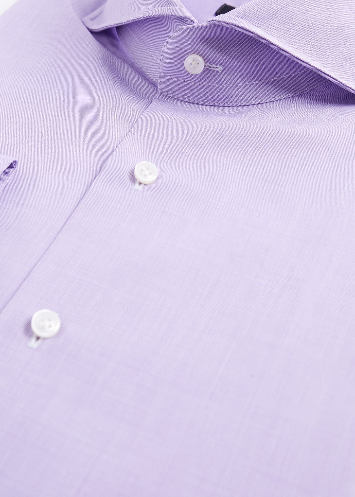 Extreme Cutaway Collar End-on-End Dress Shirt