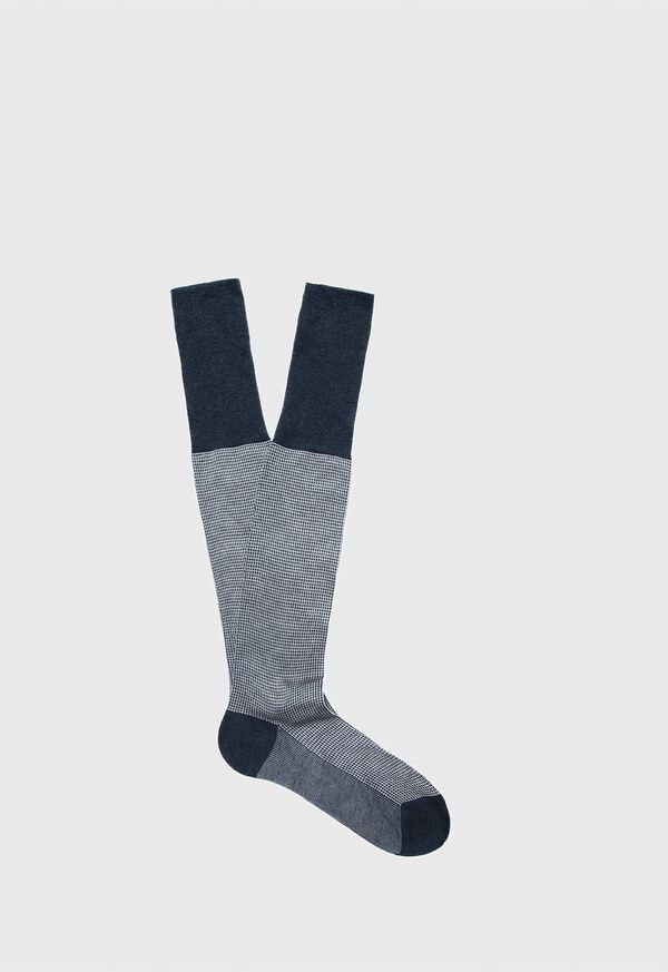 Paul Stuart Cotton Over the Calf Screen Print Socks, image 2