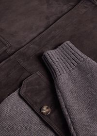 Paul Stuart Wool & Suede Bomber Jacket, thumbnail 3