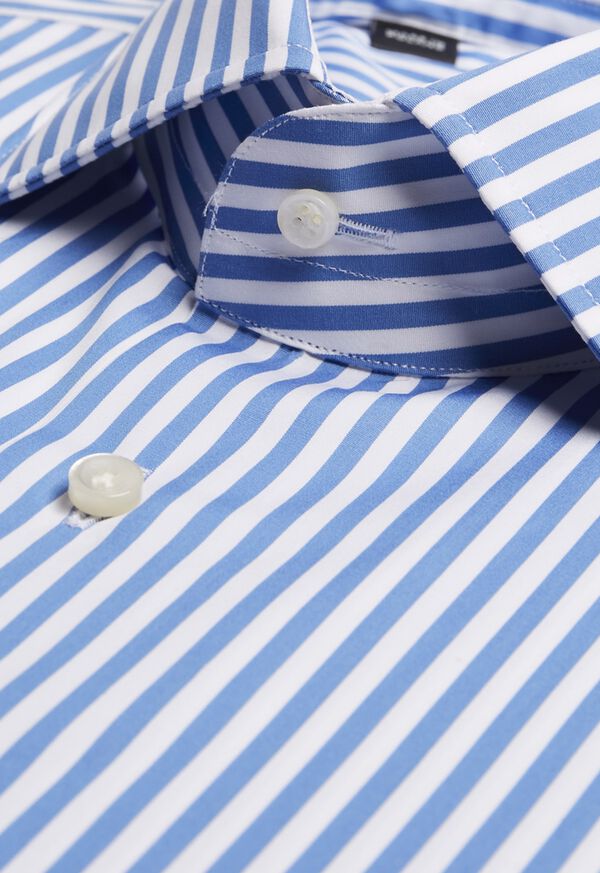 Paul Stuart Light Blue Stripe Dress Shirt, image 2