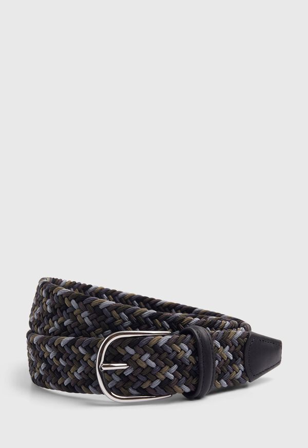 Paul Stuart Braided Stretch Belt, image 2