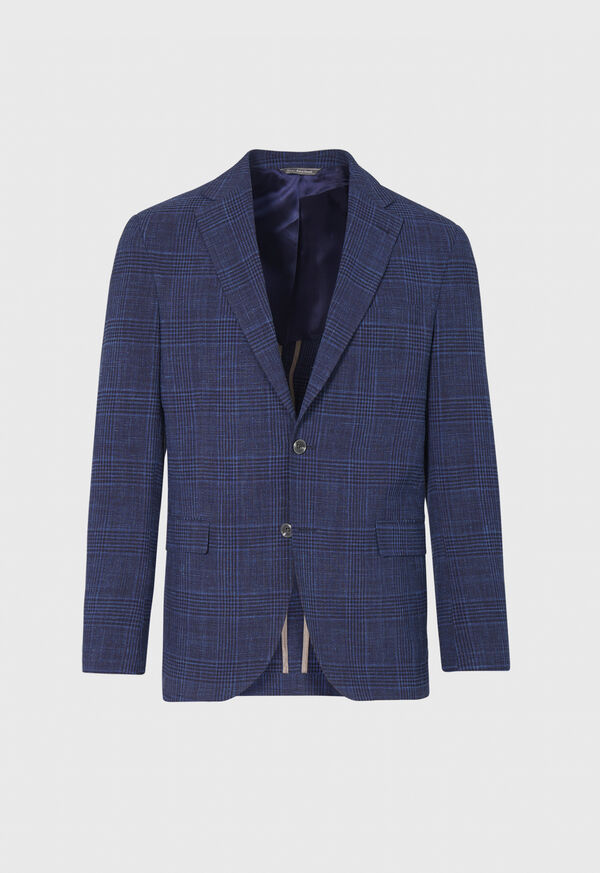 Paul Stuart Wool Blend Plaid Spring/Summer Sport Jacket, image 1