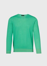 Paul Stuart Cotton Pique Pullover, thumbnail 2