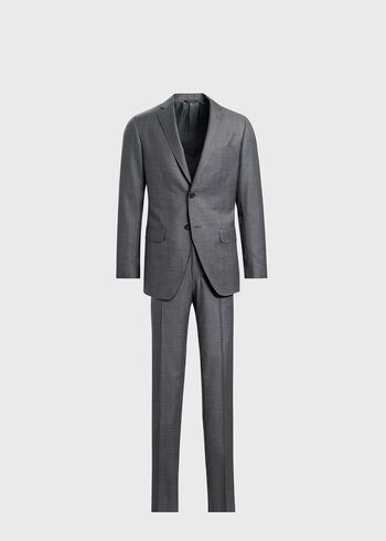Paul Stuart All Year Super 150s Wool Plaid Suit