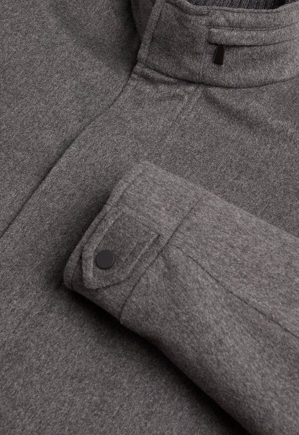 Paul Stuart Melton Cashmere Short Outer Jacket, image 2