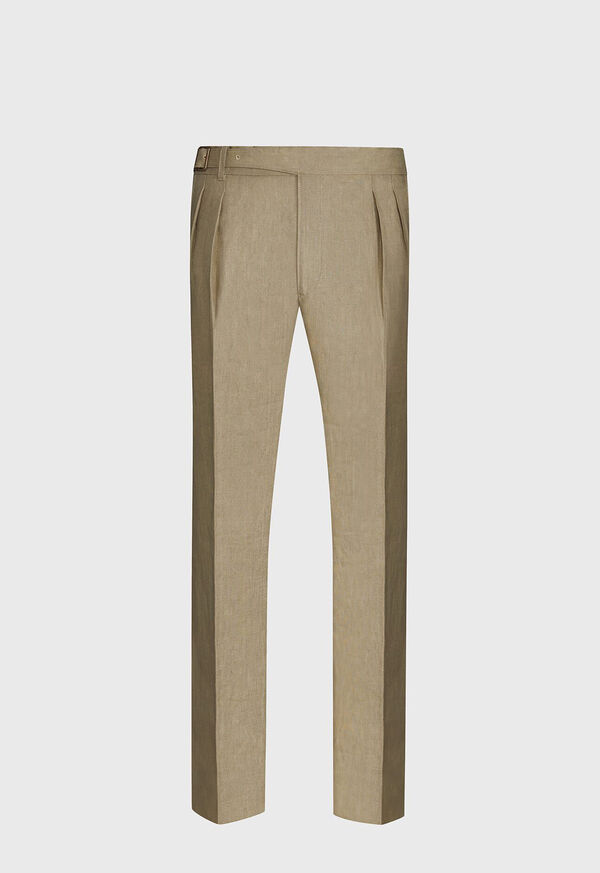 Paul Stuart Solid Linen Gurkha Pant, image 1