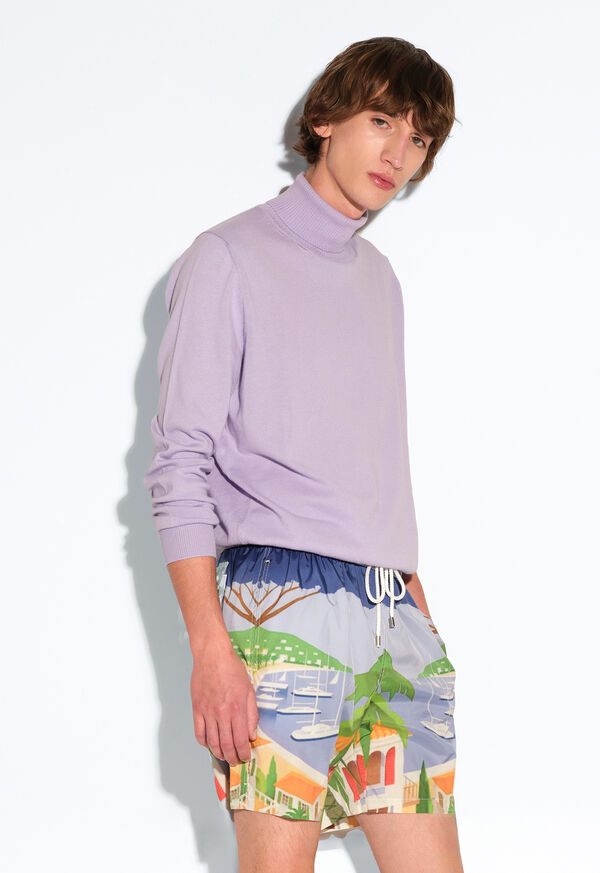 Paul Stuart Cotton Turtleneck Sweater, image 2