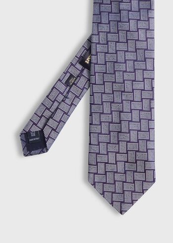 Paul Stuart Woven Silk Deco Tie