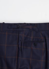 Paul Stuart Navy Windowpane Suit, thumbnail 7