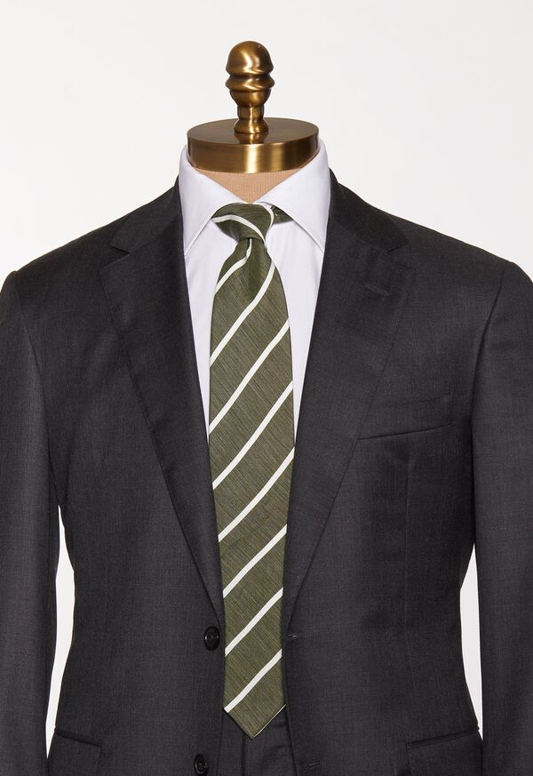 Paul Stuart Narrow Stripe Tie, image 4