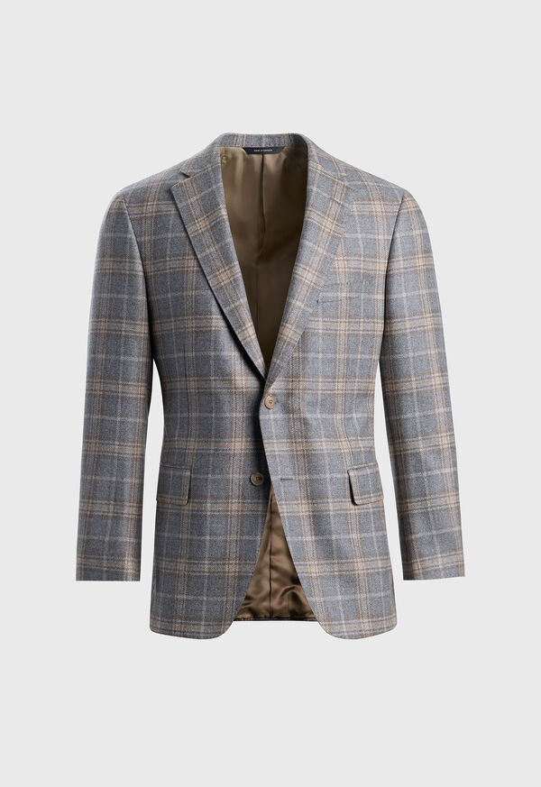 Paul Stuart Wool & Cashmere Plaid Jacket, image 1