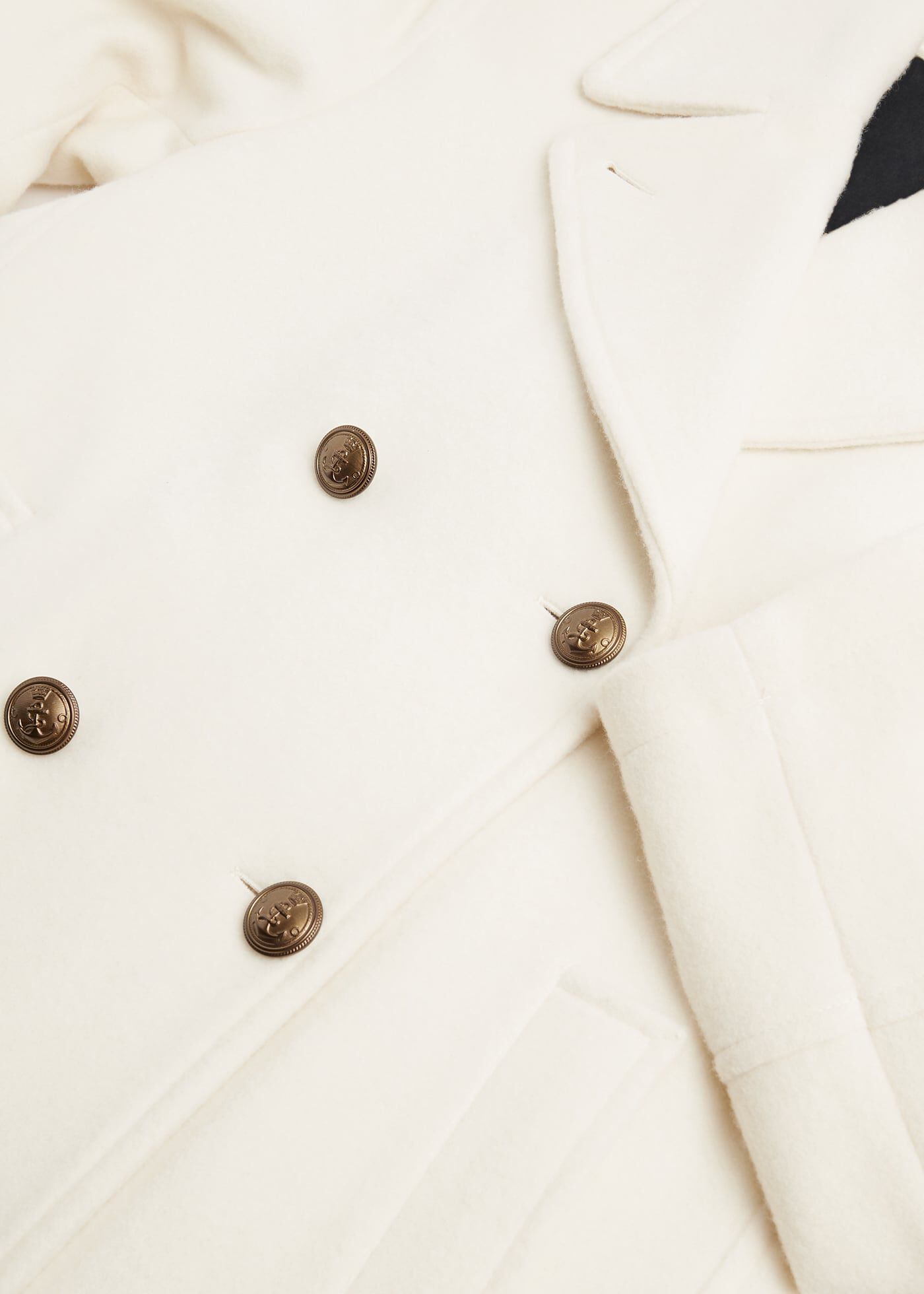 Ivory peacoat on sale