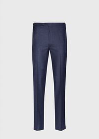 Paul Stuart Mid Blue Solid Flannel Paul Fit Suit, thumbnail 4