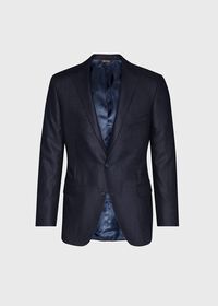 Paul Stuart Paul Fit Navy Silk Sport Jacket, thumbnail 1