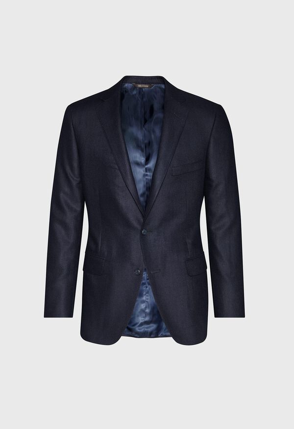 Paul Stuart Paul Fit Navy Silk Sport Jacket, image 1