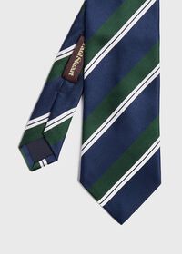Paul Stuart Stripe Silk Tie, thumbnail 1