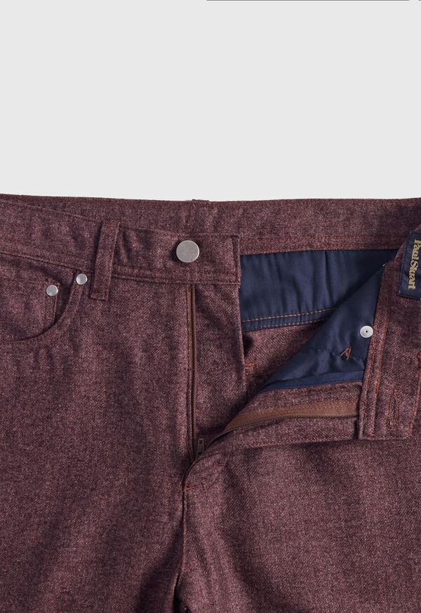 Paul Stuart Flannel Five Pocket Pant, image 2