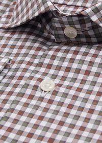 Paul Stuart Simple Check Poplin Sport Check, thumbnail 2