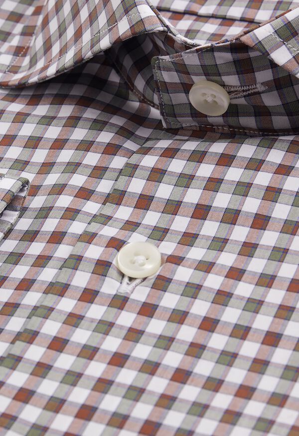 Paul Stuart Simple Check Poplin Sport Check, image 2