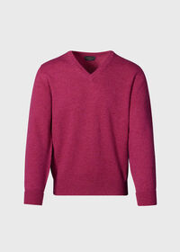 Paul Stuart Classic Cashmere V-Neck Sweater, thumbnail 17