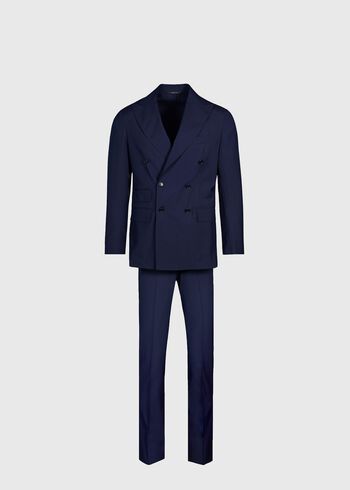 Paul Stuart Lightweight Wool Double Breasted Suit