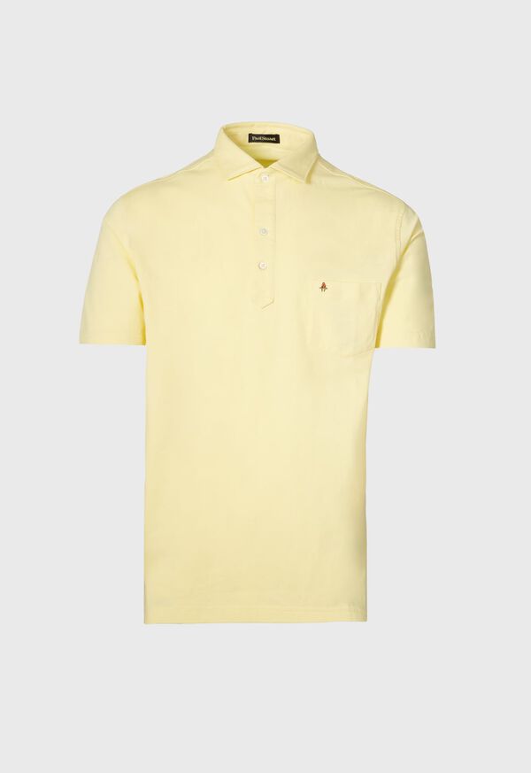 Paul Stuart Pima Cotton Front Pocket Logo Polo, image 1
